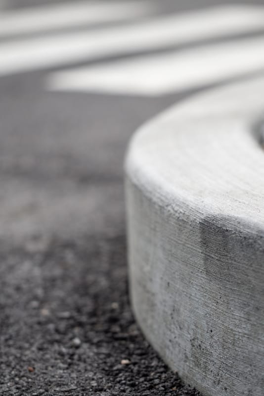concrete curbing