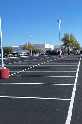 parking lot striping