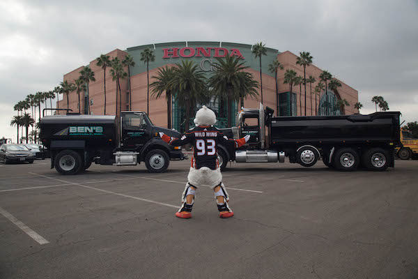 Honda Center Parking Lot Maintenance