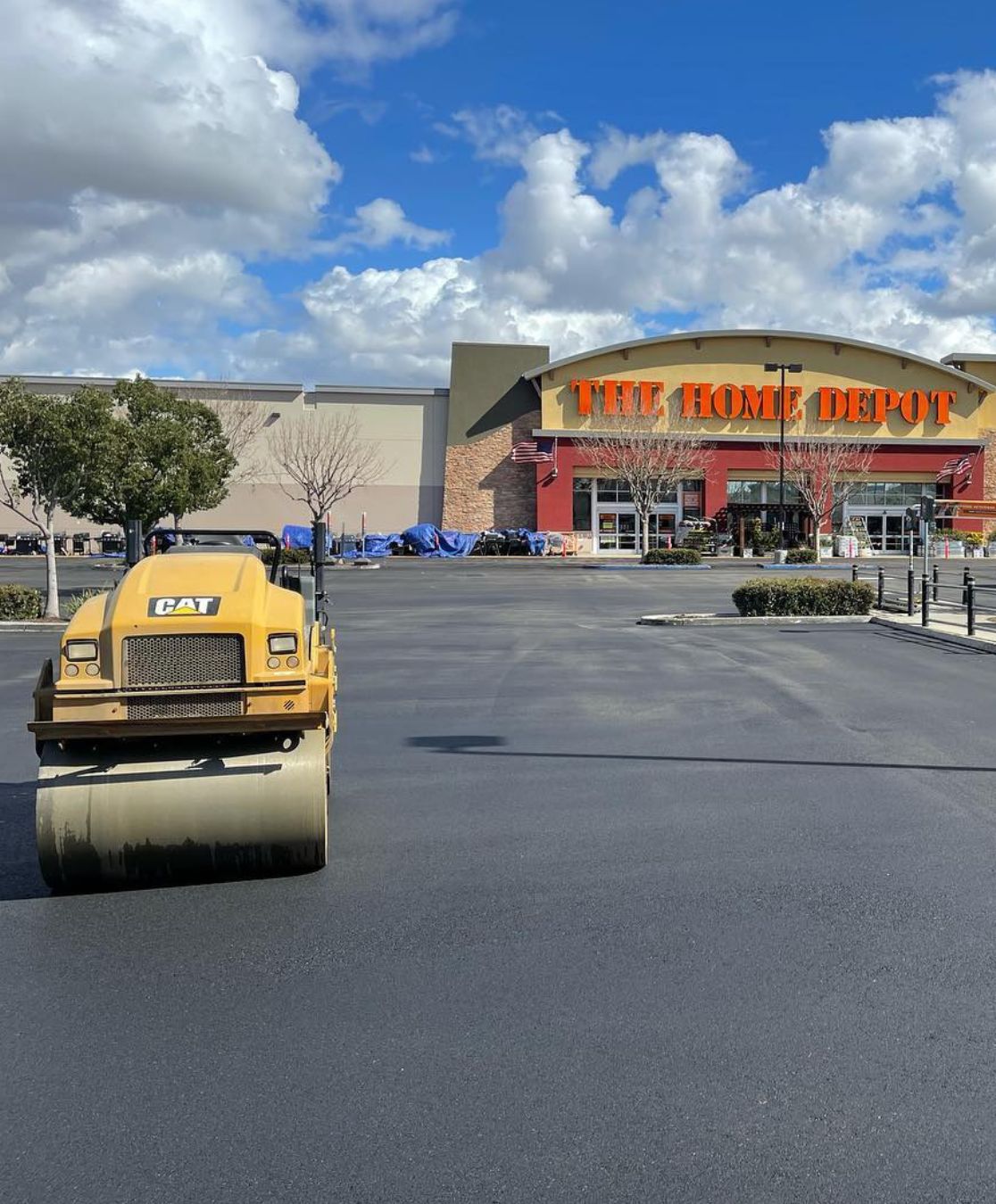 paving services for home depot