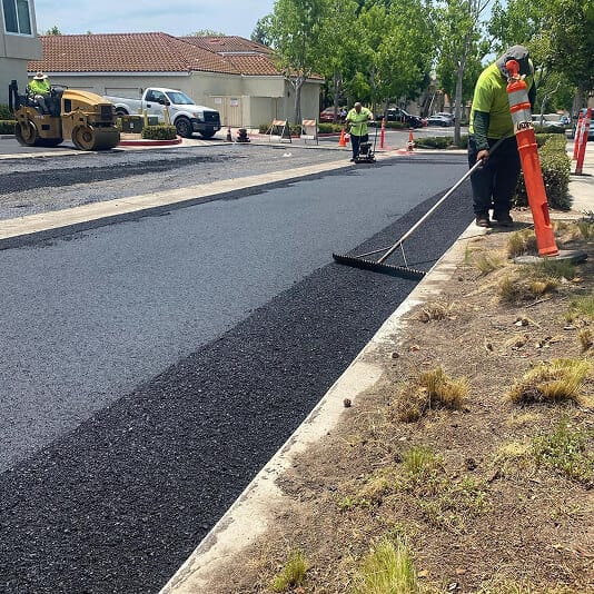 paving