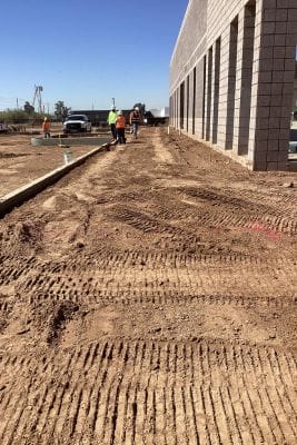 site development grading