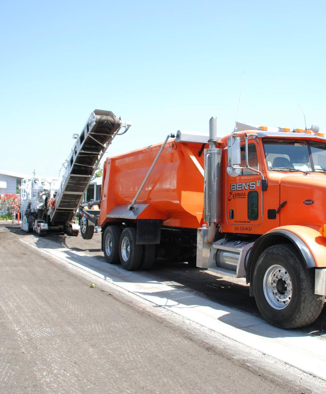 asphalt milling services by ben's
