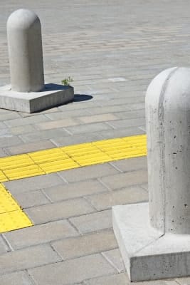 concrete bollards