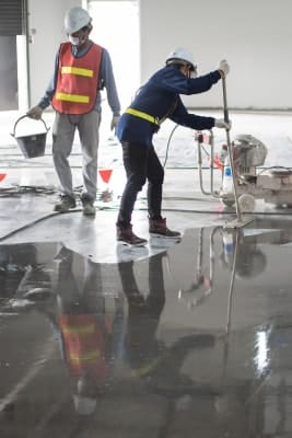 concrete warehouse floors