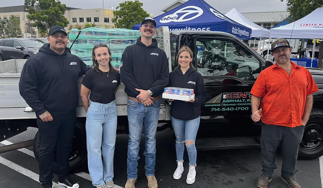 ben's asphalt socal food drive