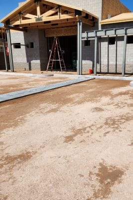 pad construction and excavation