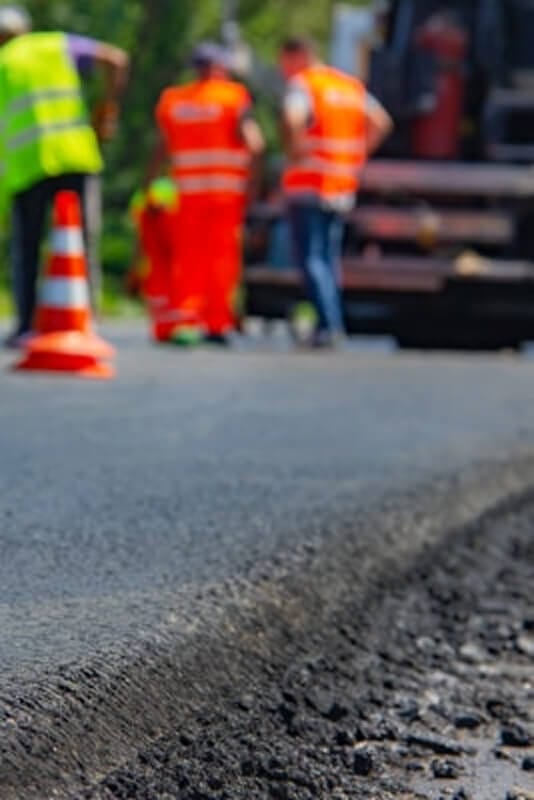 pavement installation