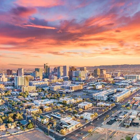 phoenix arizona skyline