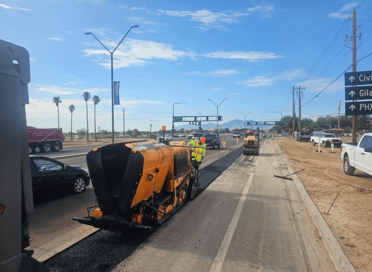 paving for municipal roads