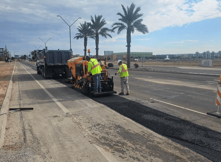 trench paving services