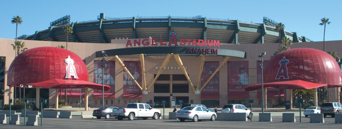 angels stadium parking lot paving project
