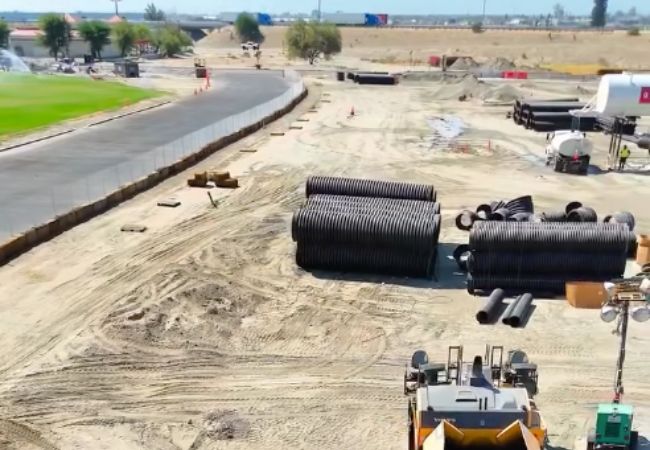 spotlight 29 casino paving project