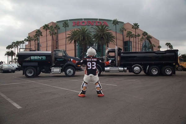 Honda Center Parking Lot Maintenance