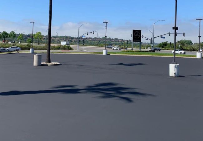 sealcoating newport beach parking lot